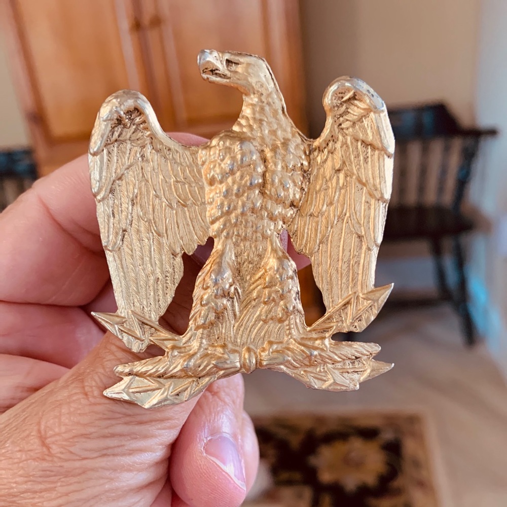 Vintage Assessorcraft NYC Goldtone Eagle
